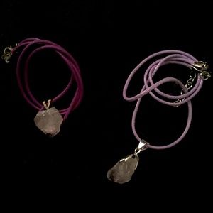 purple amethyst necklace 🎆